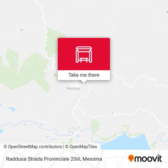 Raddusa Strada Provinciale 20iii map