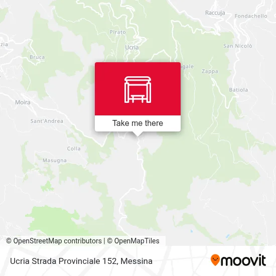 Ucria Strada Provinciale 152 map