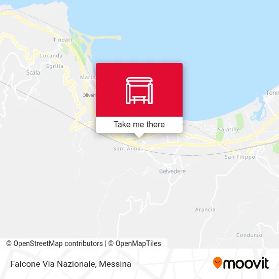 Falcone Via Nazionale map