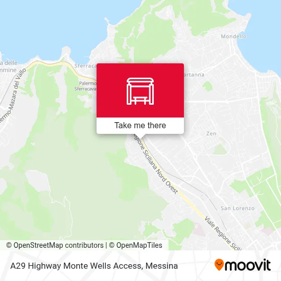 A29 Highway Monte Wells Access map