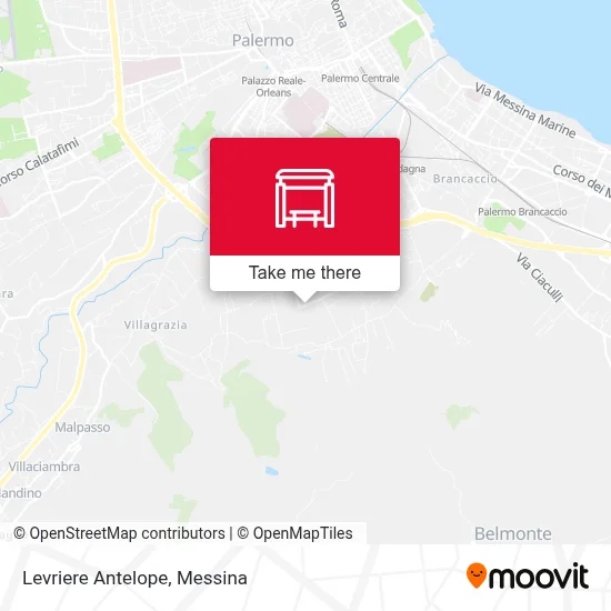Levriere Antelope map