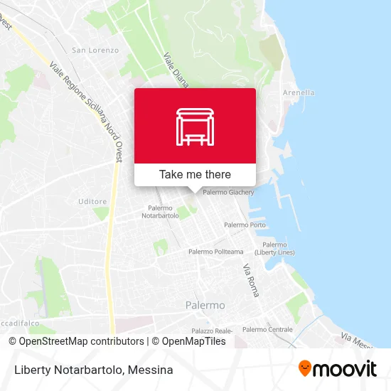 Liberty Notarbartolo map