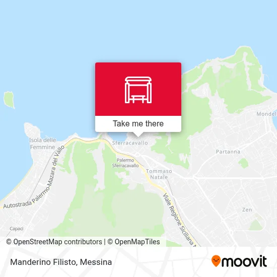 Manderino Filisto map