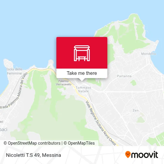 Nicoletti T.S 49 map
