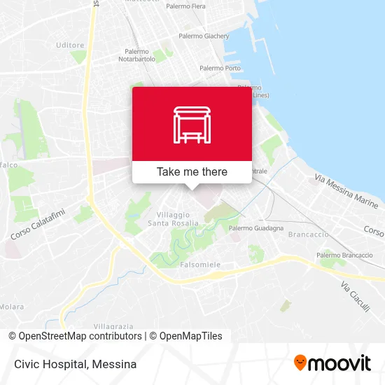 Civic Hospital map
