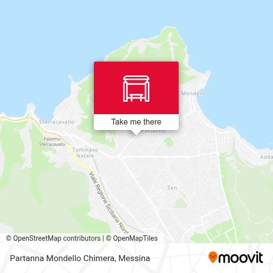 Partanna Mondello Chimera map