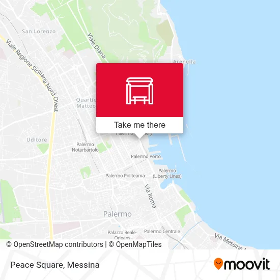 Peace Square map