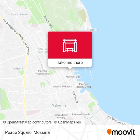 Peace Square map