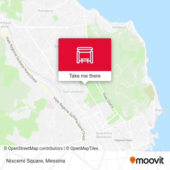 Niscemi Square map