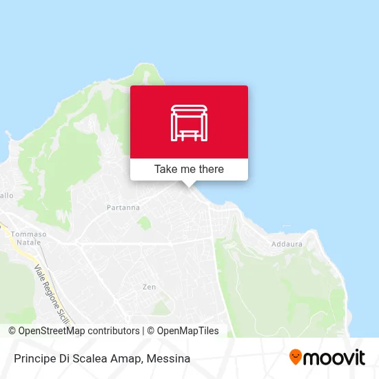 Principe Di Scalea Amap map