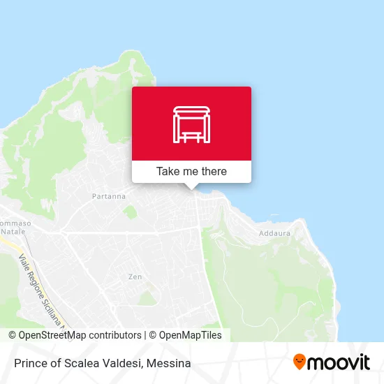 Prince of Scalea Valdesi map