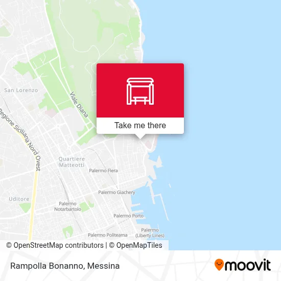 Rampolla Bonanno map