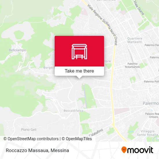 Roccazzo Massaua map