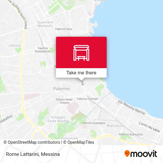 Rome Lattarini map