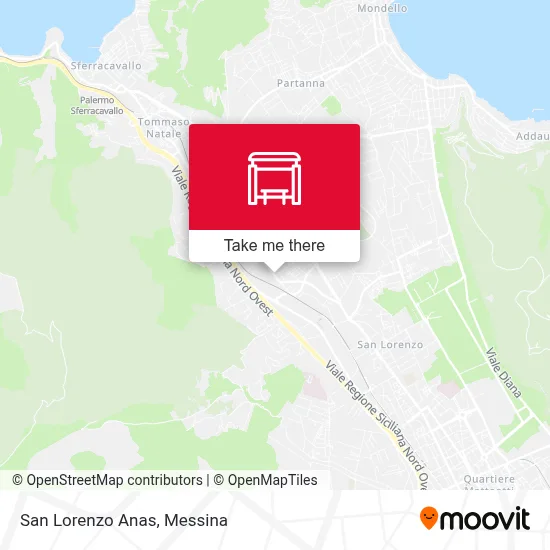 San Lorenzo Anas map