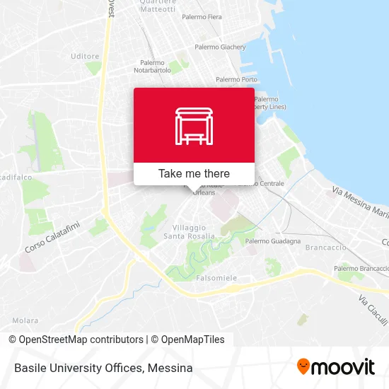 Basile University Offices map