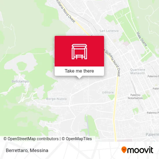 Berrettaro map