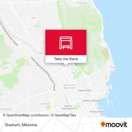 Stadium map