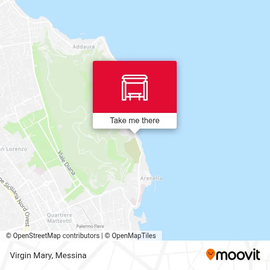 Virgin Mary map