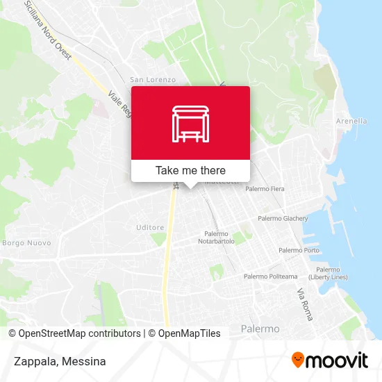 Zappala map