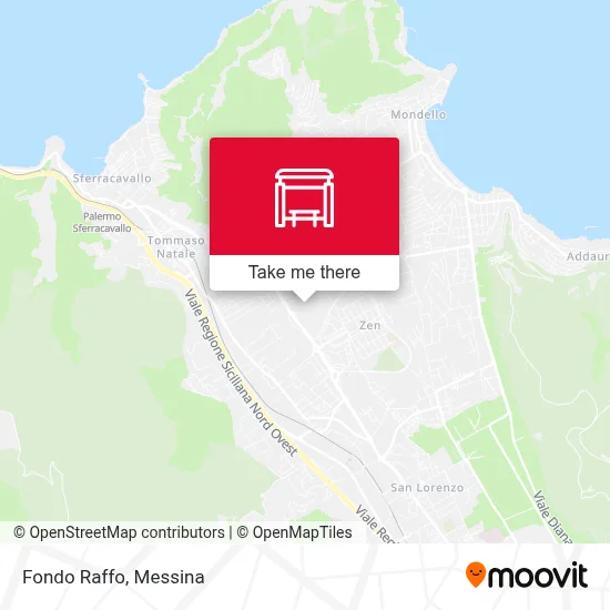 Fondo Raffo map