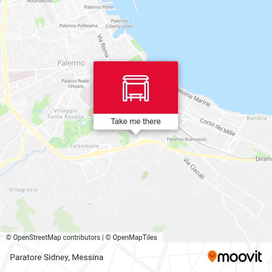 Paratore Sidney map