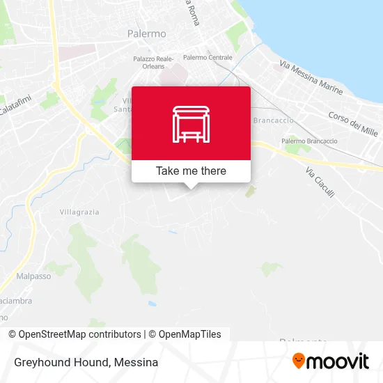 Greyhound Hound map