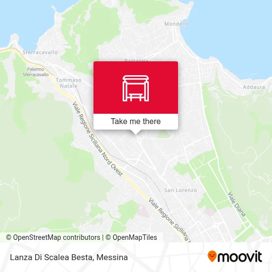 Lanza Di Scalea Besta map