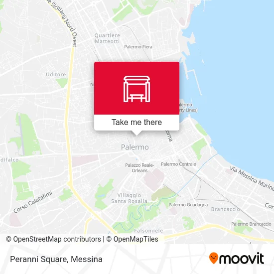 Peranni Square map