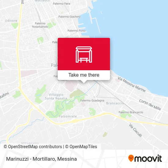 Marinuzzi - Mortillaro map