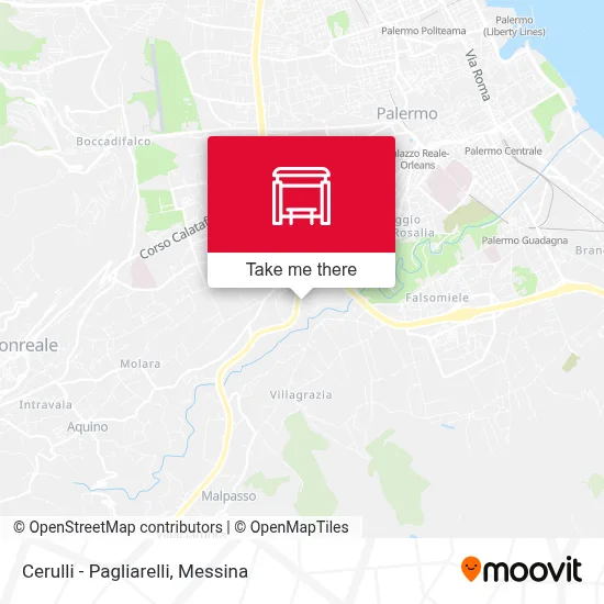 Cerulli - Pagliarelli map