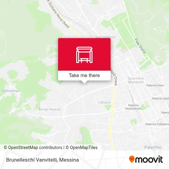 Brunelleschi Vanvitelli map