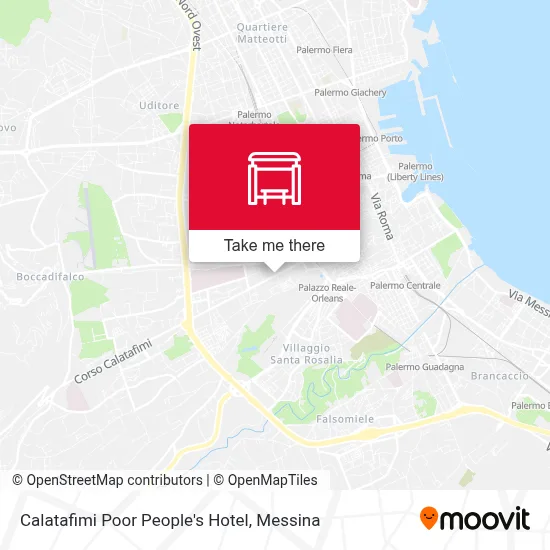 Calatafimi Poor People's Hotel map