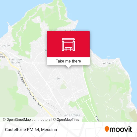 Castelforte PM 64 map