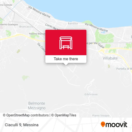 Ciaculli 9 map