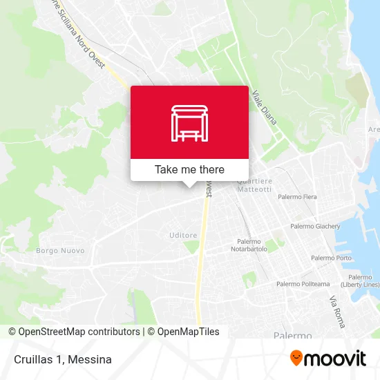 Cruillas 1 map