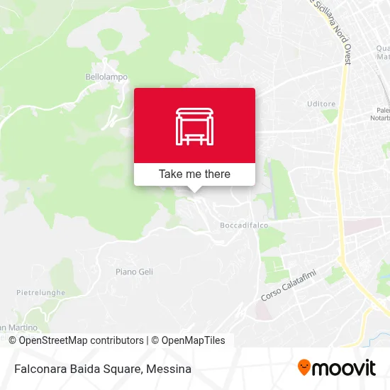 Falconara Baida Square map