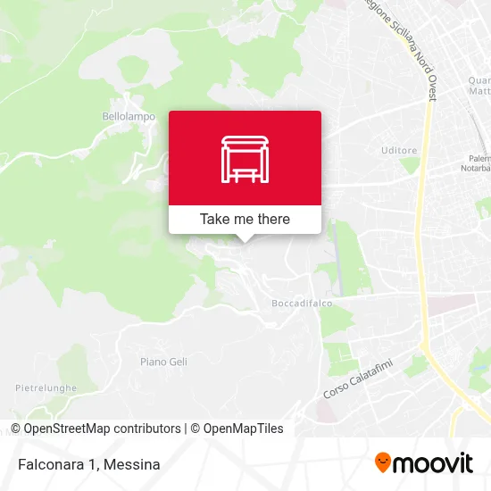 Falconara 1 map