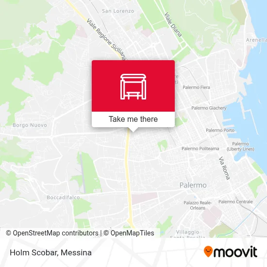 Holm Scobar map