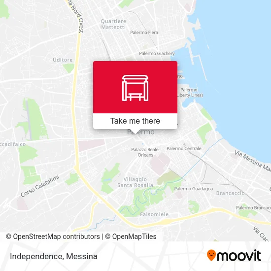 Independence map