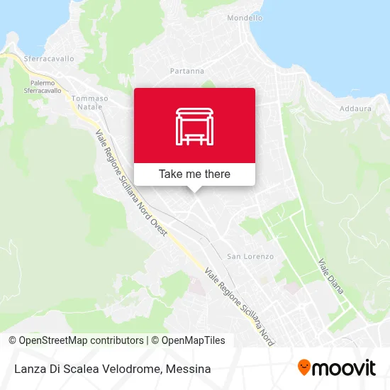 Lanza Di Scalea Velodrome map