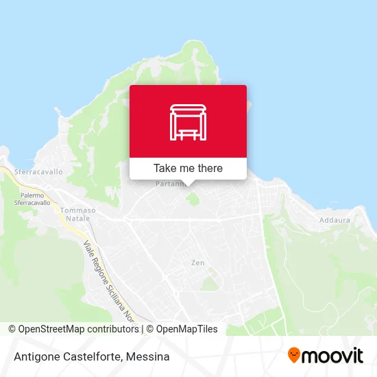 Antigone Castelforte map