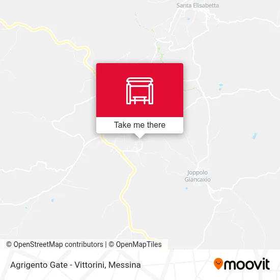 Agrigento Gate - Vittorini map