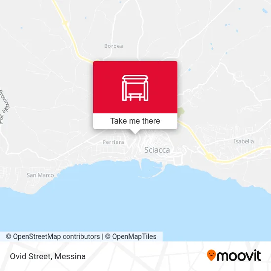 Ovid Street map