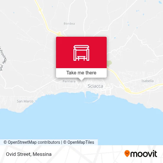 Ovid Street map