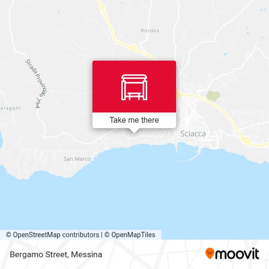 Bergamo Street map