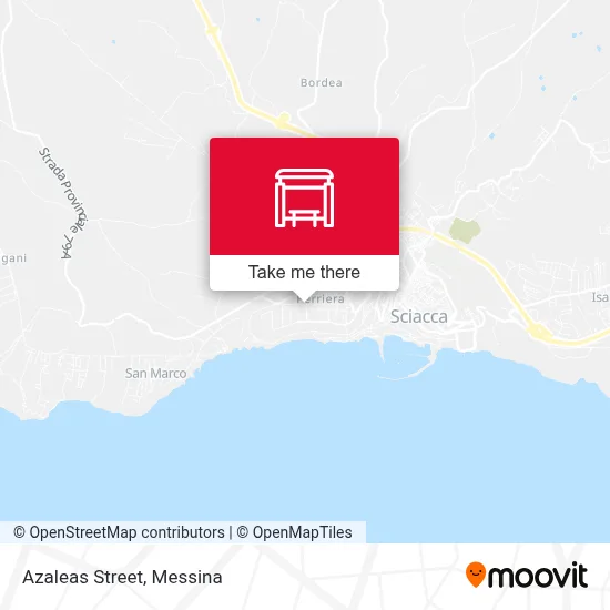 Azaleas Street map