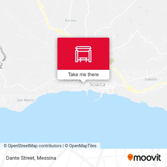 Dante Street map