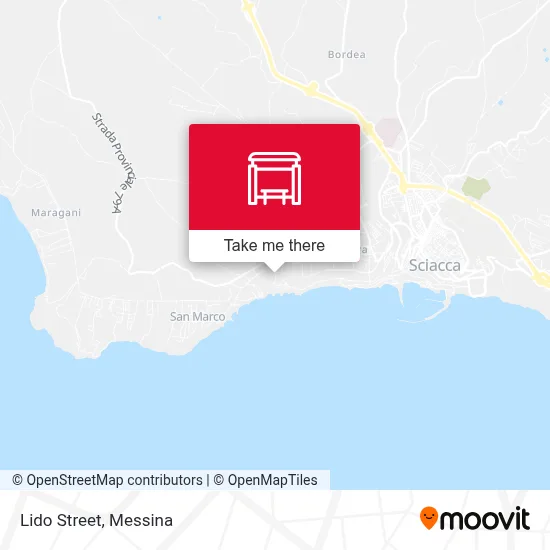 Lido Street map