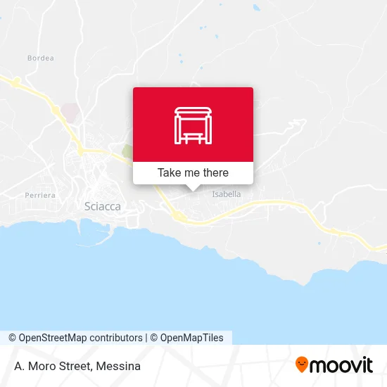 A. Moro Street map